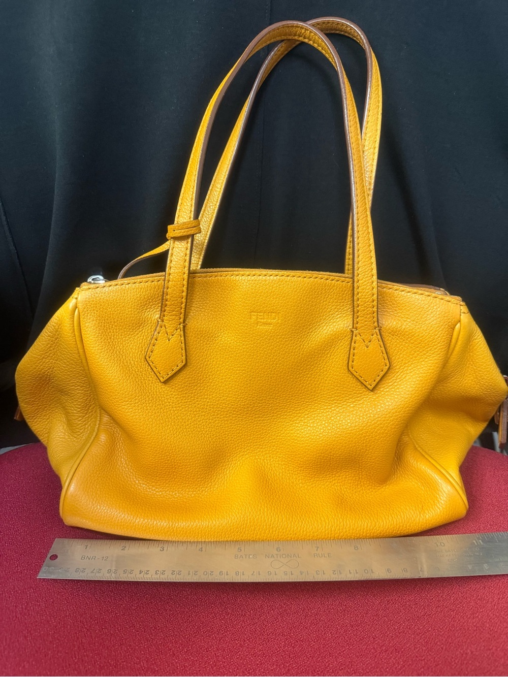 Authentic Fendi Leather Handbag - Picture 5 of 14